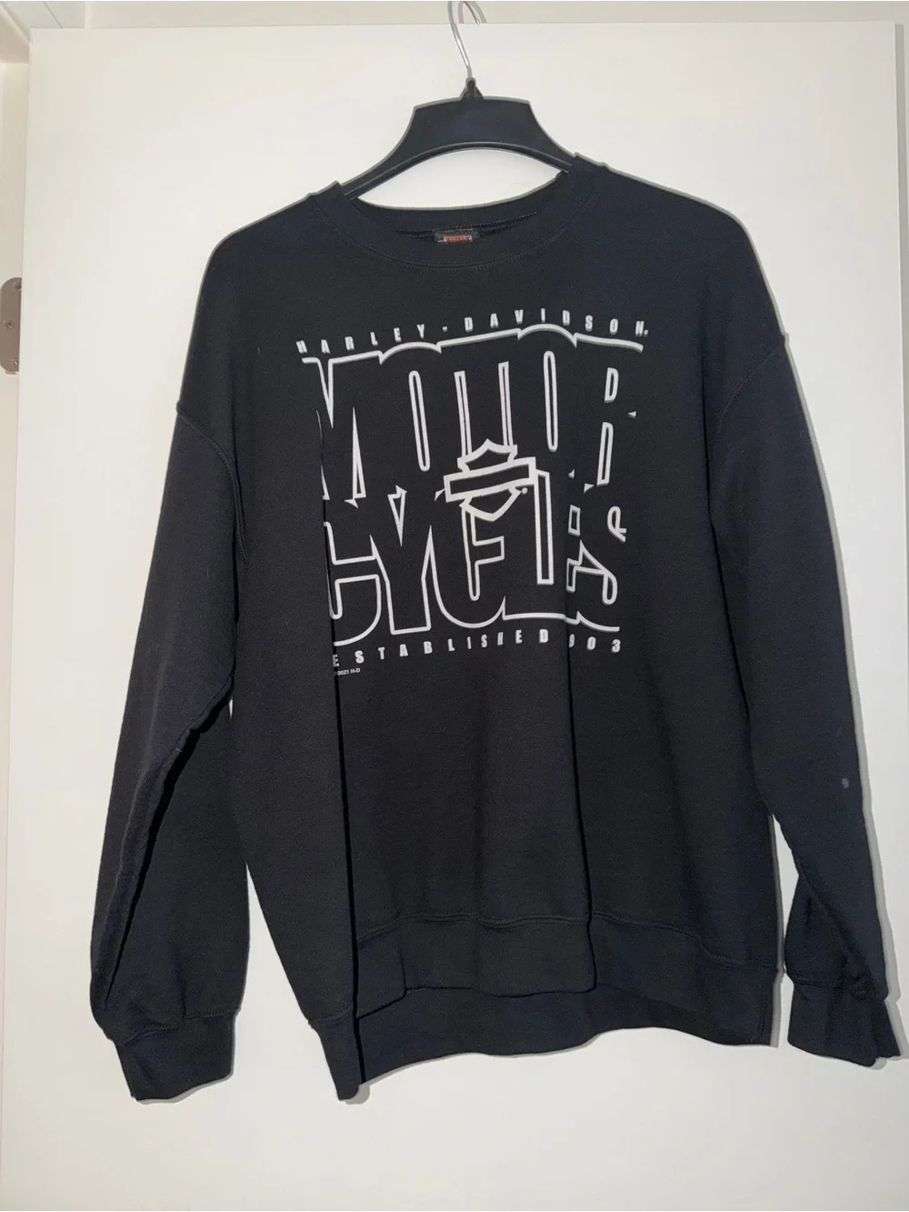 Harley-Davidson Men's Crewneck Sweater Heritage H-D